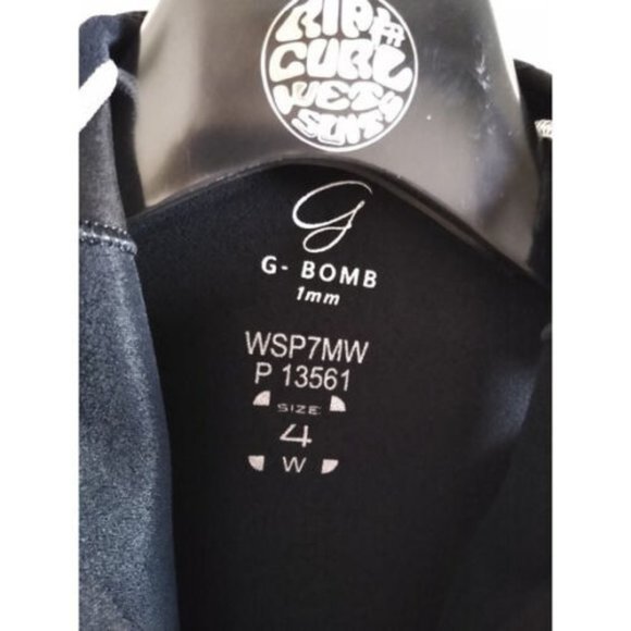 Rip Curl Black and Floral One Piece Swimsuit - Picture 4 of 5